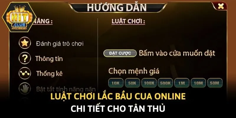 Luật chơi lắc bầu cua online chi tiết cho tân thủ